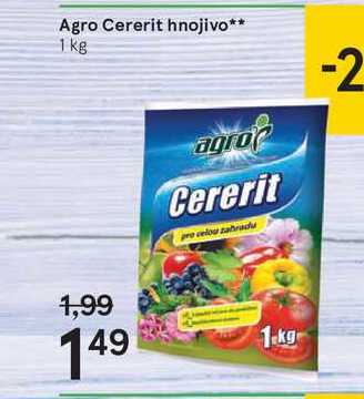 Agro Cererit hnojivo, 1 kg