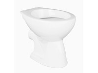 WC misa s hlbokým splachovaním, keramika, biela, 35,5 x 46 x 40 cm