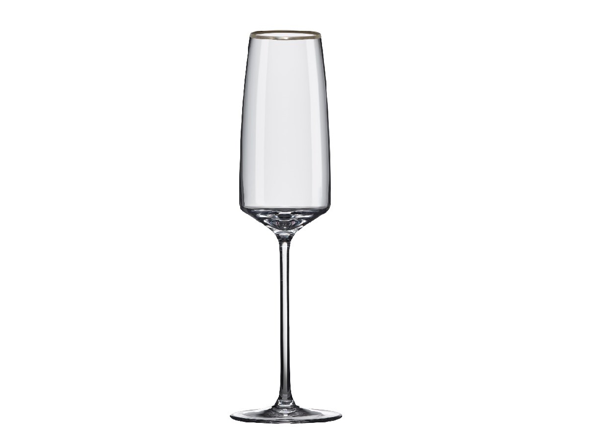 Poháre Platinum sekt 250 ml 4 ks
