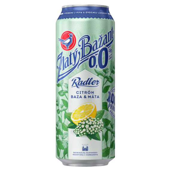 Zlatý Bažant Radler Citrón Baza...