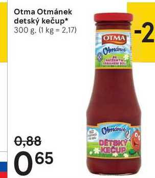 Otma Otmánek detský kečup, 300 g