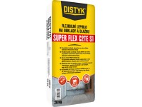 DISTYK Flexibilné lepidlo na obklady a dlažbu SUPER FLEX C2TES1 20 kg