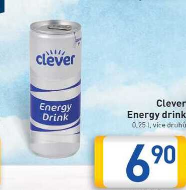 Clever Energy drink 0,25l