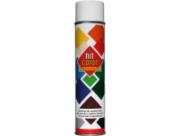 hitcolor Dekoratívny lak v spreji vysoký lesk čisto biely 600 ml