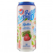PIVO ZLATÝ BAŽANT RADLER JAHODA REBARBORA 0,0% 0.5l PLECH NEALKO
