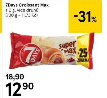 7 Days Croissant Max, 110 g