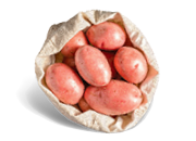 Zemiaky neskoré prané ružové voľné 1 kg