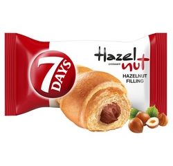 Croissant 7 Days Lieskový oriešok,...