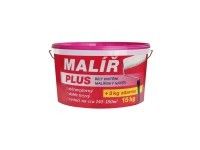 Malíř PLUS Biely disperzný oteruvzdorný malírsky náter 15 + 3 kg