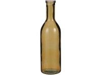 Mica Decorations Sklenená váza - fľaša Rioja, okrová, pr. 15 x 50 cm