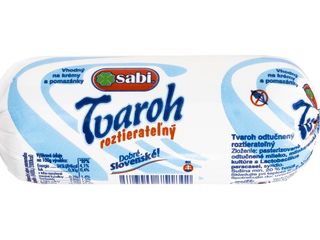 Tvaroh odtučnený roztierateľný,...