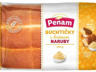 obrázek Buchtičky s krémem naruby