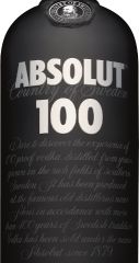 Absolut 100 Vodka 50% 1,00 L