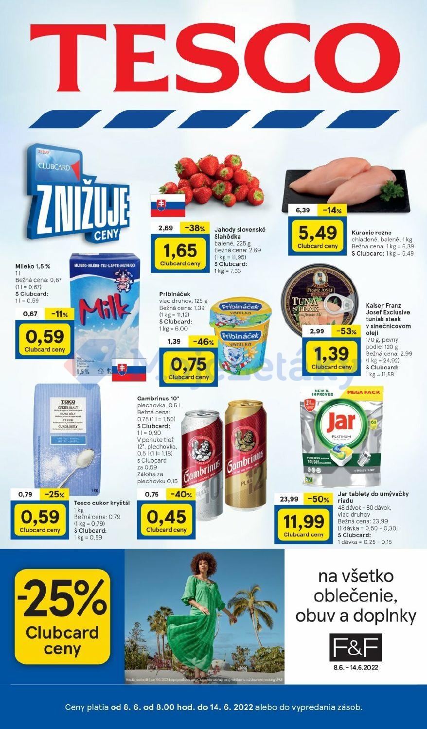 Akcia na TESCO za 0, Hypermarkety / Supermarkety v Tesco Jubeo.sk